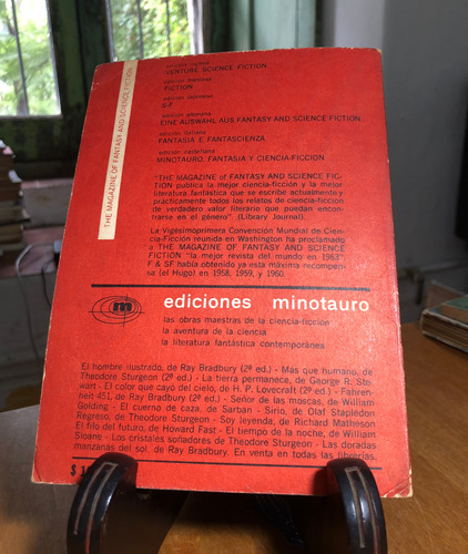 Minotauro Fantasía Y Ciencia Ficción N° 1 Sep - Oct 1964 (Usado)