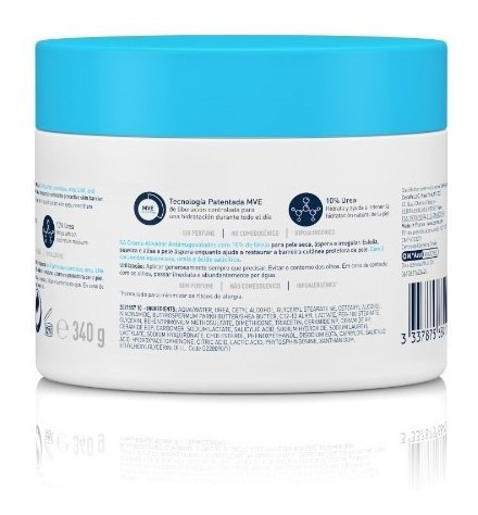 Imagen 2 de 3 de Crema Cerave Smoothing 340gr
