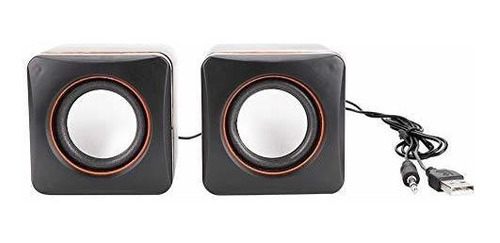 Altavoz Para Ordenador Portatil Usb 5 Cc Color Negro