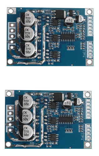 2 Controladores De Motor Sin Escobillas Pwm De 12 V-36 V 500