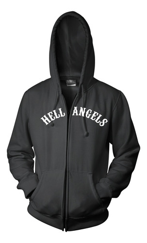 Campera Hell Angels Motorcycle Hoodie