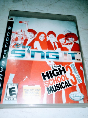 Sing It High School Musical Ps3