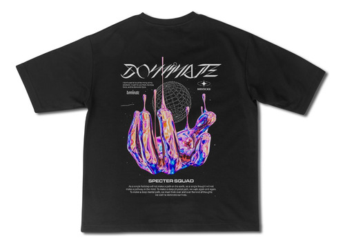 Remera Oversize Dominate Exclusive