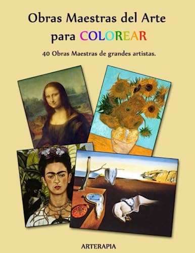 Obras Maestras Del Arte Para Colorear