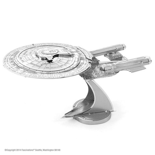 Mini Réplica De Montar Star Trek Uss Enterprise Ncc-1701-d