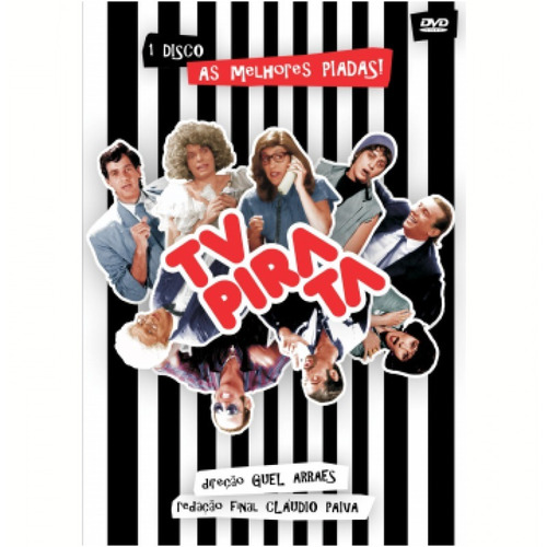 Tv Pirata Disco 1 As Melhores Piadas Dvd Original