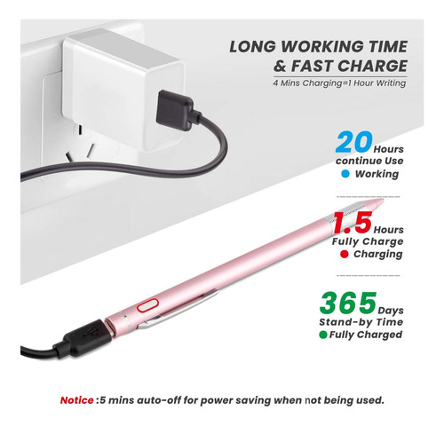 Lápiz Para Samsung Galaxy Tab A7 A8 A9 Stylus, Rsepvwy Con
