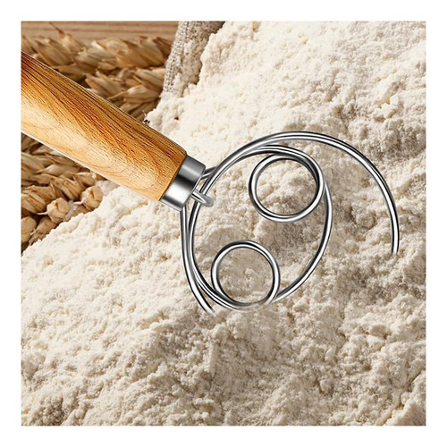 Mezclador De Masa De Doble Ojo De Acero Inoxidable De 10 De