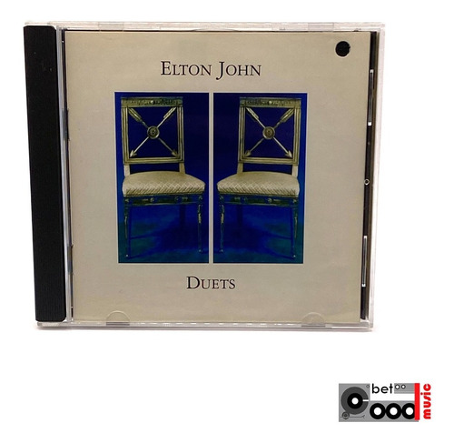 Cd Elton John - Duets - Made In England - Excelente 