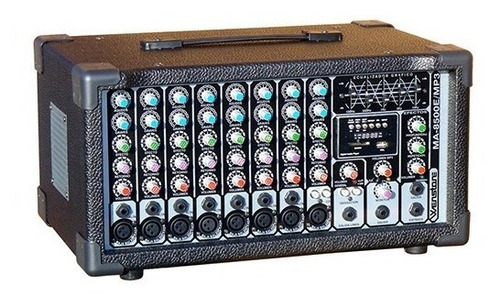 Consola Potenciada Wenstone Ma-8500e/mp3 500w 8 Canales