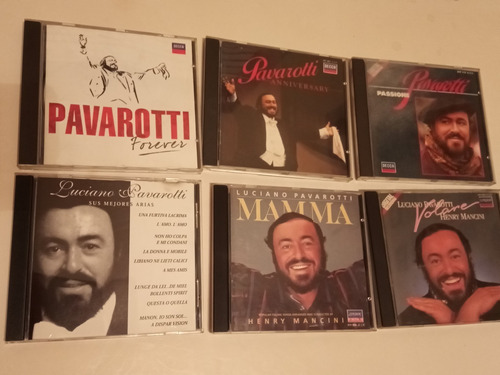 Luciano Pavarotti. 6 Cds. Forever Y Otros. Casi Sin Uso