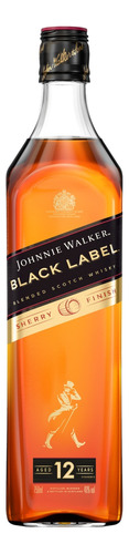 Johnnie Walker Blended Black Label Sherry Finish 12 Reino Unido 750 mL