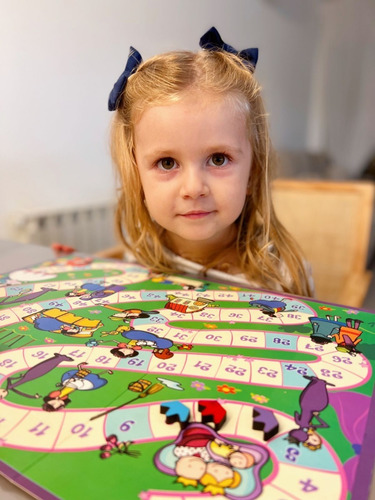 Imagen 4 de 10 de Juego Mesa Recorrido Blancanieves Didactico Infantil Niño