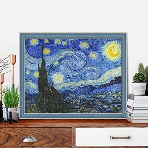 Imagen 3 de 8 de Pintura De Diamantes 5d Diseño Van Gohg