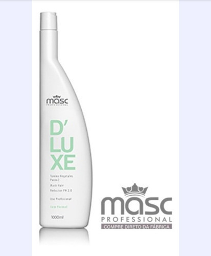 Imagem 1 de 1 de Progressiva Tanino D'luxe Masc Professional Alisamento Afro