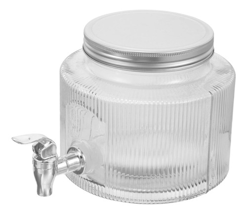 Dispensador De Bebidas De Vidrio Jarra De Agua Fría Para