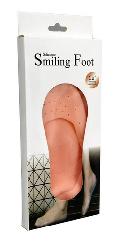 Calceta Silicona Smiling Foot Con Cobre Para Eliminar Olores