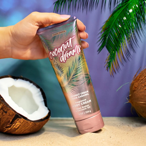 Scent Theory Cream With Shea Butter Coconut Dreams, 8 Oz