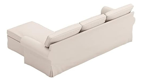 ¡solo Funda! Funda De Sofá De 4 Plazas Ektorp Loveseat Chais