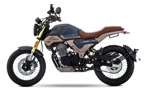 Motocicleta Cafe Racer Italika Firebird 300 Con Gps Negro | Meses sin