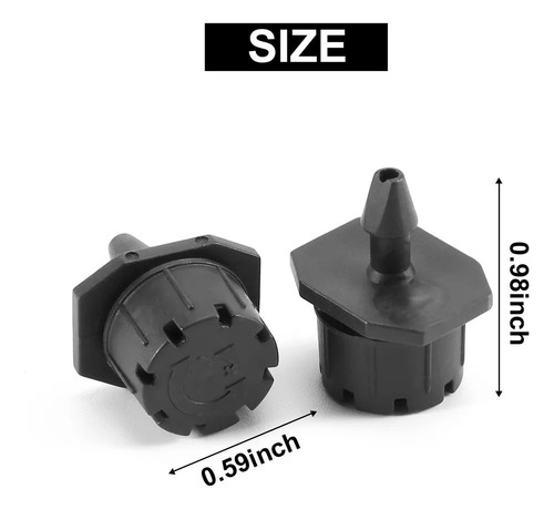 Aspersores De Goteo De Riego Ajustables De 1/4in, 150 Piezas