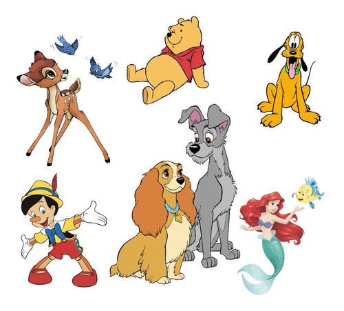 Dibujos Animados Clasicos Sublimar Disney Personajes | MercadoLibre Dibujos Animados Clasicos Sublimar Disney Personajes | MercadoLibre