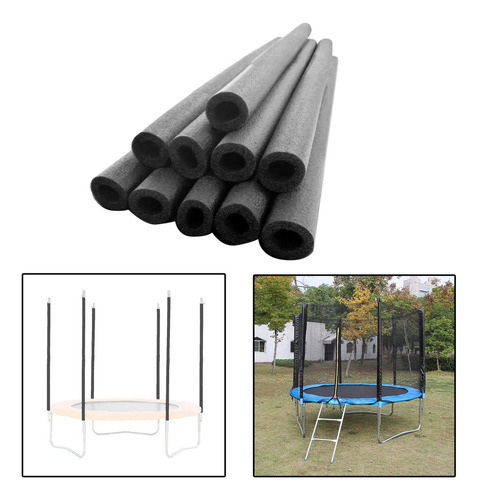 Hs 10 Piezas De Postes De Trampolín Funda De Esponja