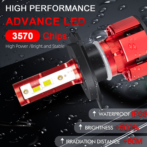 Bombillas Led Para Faros Delanteros Chevy Aveo5 2006-2011 De