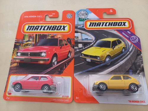 Pack 1976 Honda Cvcc - Matchbox