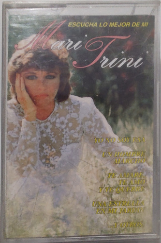 Cassette De Mari Trini Escucha Lo Mejor De Mi(2644