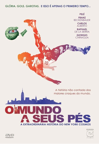 Dvd O Mundo A Seus Pés - Pelé No New York Cosmos