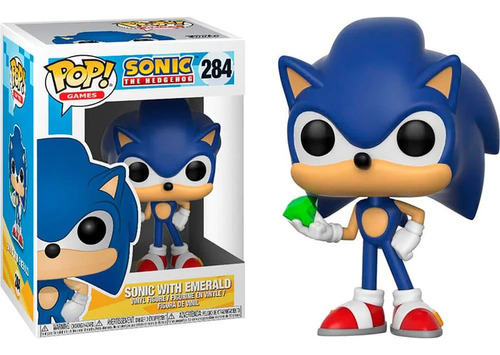 Funko Pop! Games: Sonic - Sonic W/ Emerald