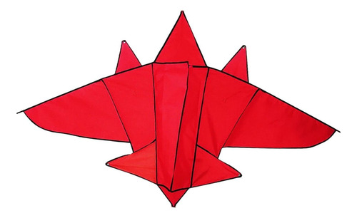 Juguete Volador De Cometas De Avión Grande Pequeño Rojo