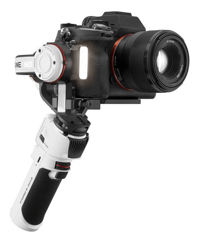 Estabilizador Zhiyun Crane M3 versión combinada para cámaras de color blanco