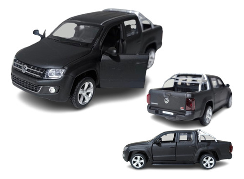 Miniatura Pickup Vw Amarok Metal 12 Cm Diversas Cores