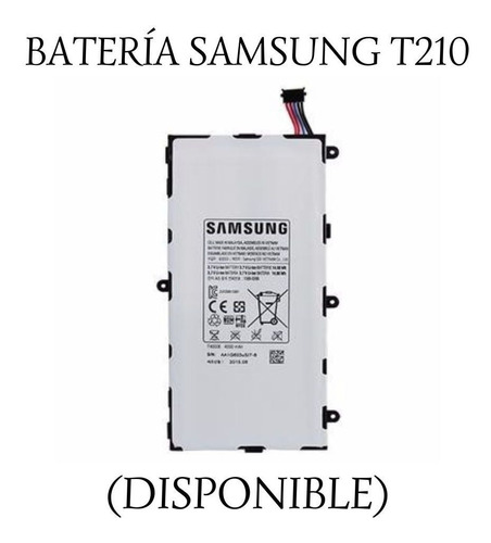 Batería Samsung T210.