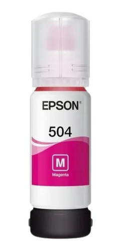 Imagen 3 de 4 de Tinta Epson T504 Cian Magenta Amarillo Imp L4150 L4160 Original C/u