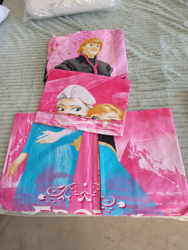 Sábanas Infantiles Estampados De Personajes Frozen Estampado