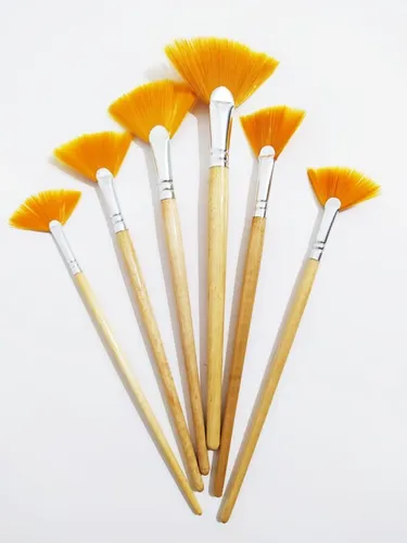 Pincel De Abanico Estetica MercadoLibre