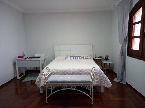 Imagem 14 de 17 de Casa Ampla, Jardim Das Industrias, Lote Inteiro 500 M2, 4 Dorms - Ca2525
