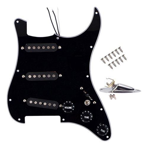 Pickguards Alnico 5, Pastillas De Bobina Única, Cargadas, 3