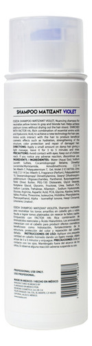 Shampoo Matizador Neutraliza Visos Amarillos 300ml Isseda