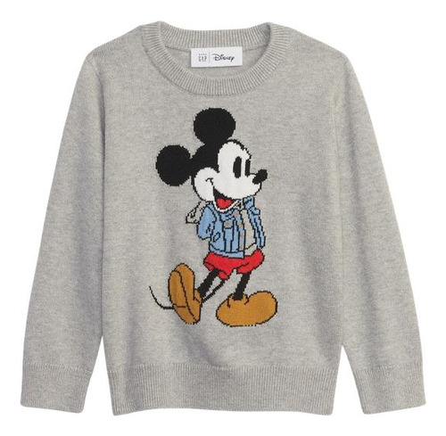 Chaleco Bebé Gap Disney Mickey Mouse Gris