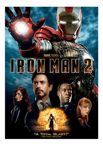 Iron Man 2 Dos Marvel Importada Pelicula Dvd