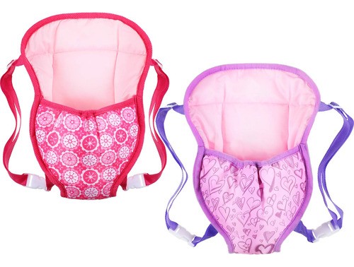 2 Mochilas Portadoras De Munecas Para Bebe, Bolsas Portatile