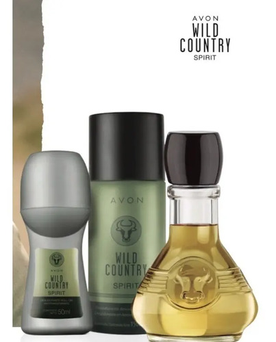 Oferta! Avon Wild Country Spirit Pack X 3 Productos. | MercadoLibre