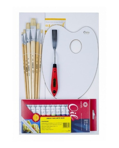 Kit Para Pintura En Oleo