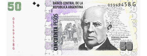 Bottero 3630 Billete De 50 Pesos Conv. 2013 2do Diseño - Xf+