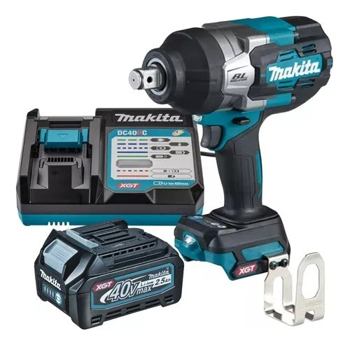 Chave De Impacto Xgt 40v Makita Tw001gz 2,5ah Carregador