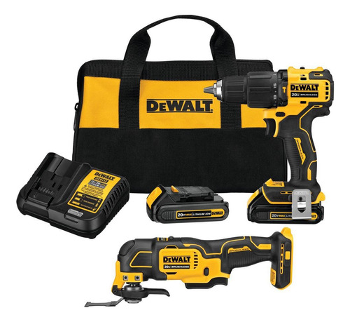 Set Taladro Y Multiherramienta Dewalt Dck224c2